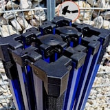 thumbnail of Faltpavillon Stahl 3x4,5m - mit 3 Wänden - Orange