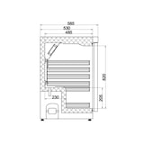 thumbnail of COMBISTEEL - Kühlschrank 1 Tür 130 Liter - weiß