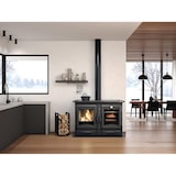 thumbnail of Cuisinière à bois sans bouilleur ALASKA.16NOIRE