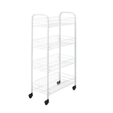 thumbnail of Carrito verdulero de metal cocina de 4 alturas con ruedas para frutas