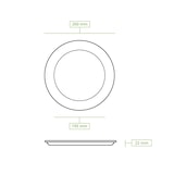 thumbnail of greenbox - Teller aus Zuckerrohr  Ø 26 cm, rund, 50 St.