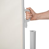 thumbnail of tectake Paravent rétractable et extensible avec enrouleur - 160 x 300 cm, beige - 401526