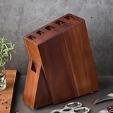 thumbnail of XinZuo - Universeel messenblok van Acaciahout (voor 6 tools)