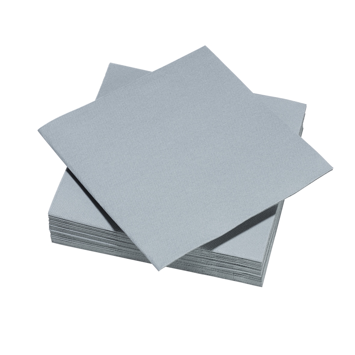 METRO Professional 50 serviettes microgaufrée 38x38 - Gris
