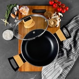 thumbnail of BERGNER - Batería de Cocina de 3 piezas Aluminio prensado con Tapas en color Negro apto para Inducción