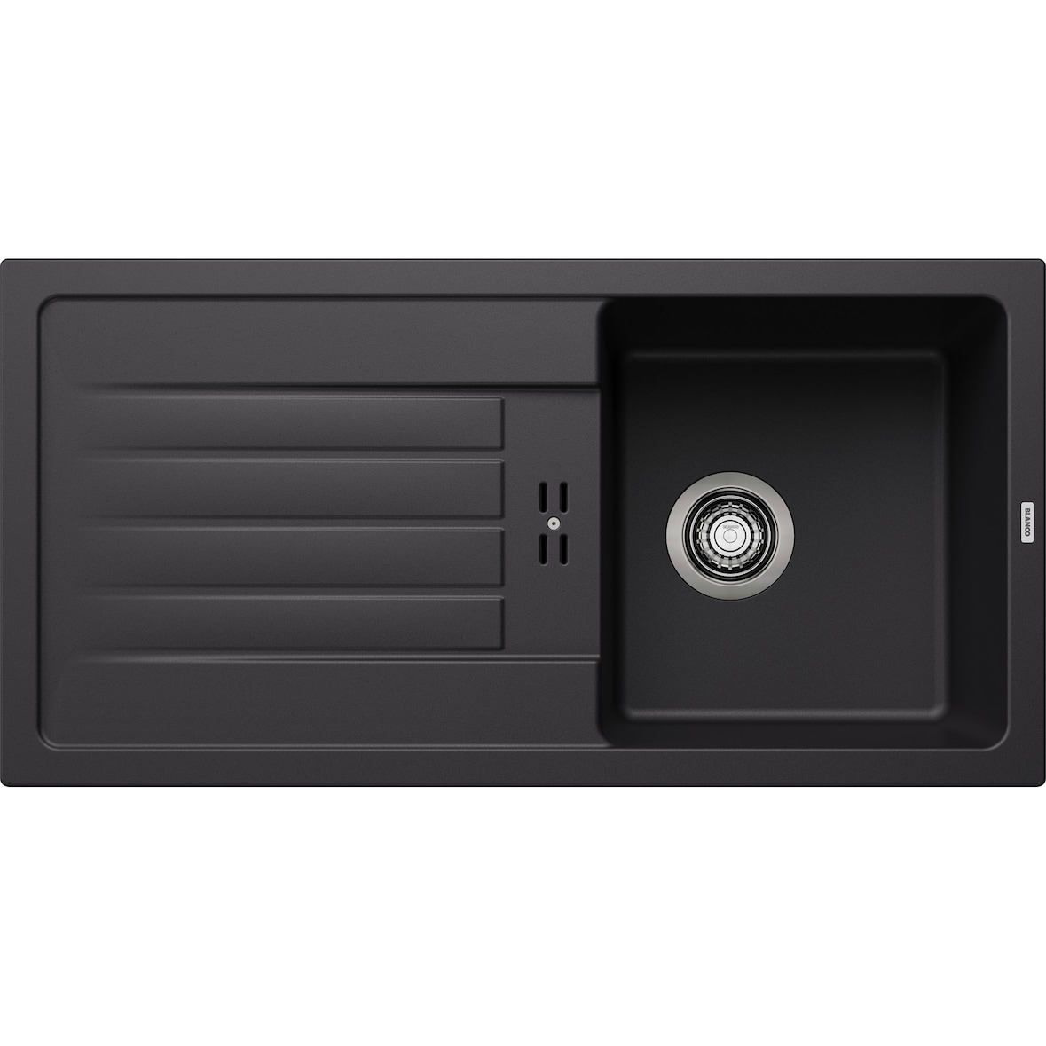 BLANCO FAVUM 45 S Spüle, Becken 526081 schwarz, Einbau von oben ab 45 cm