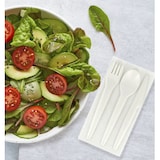 thumbnail of MONOUSO - Forchetta di Cartone Rigido Bianco 17cm (50 Pezzi)