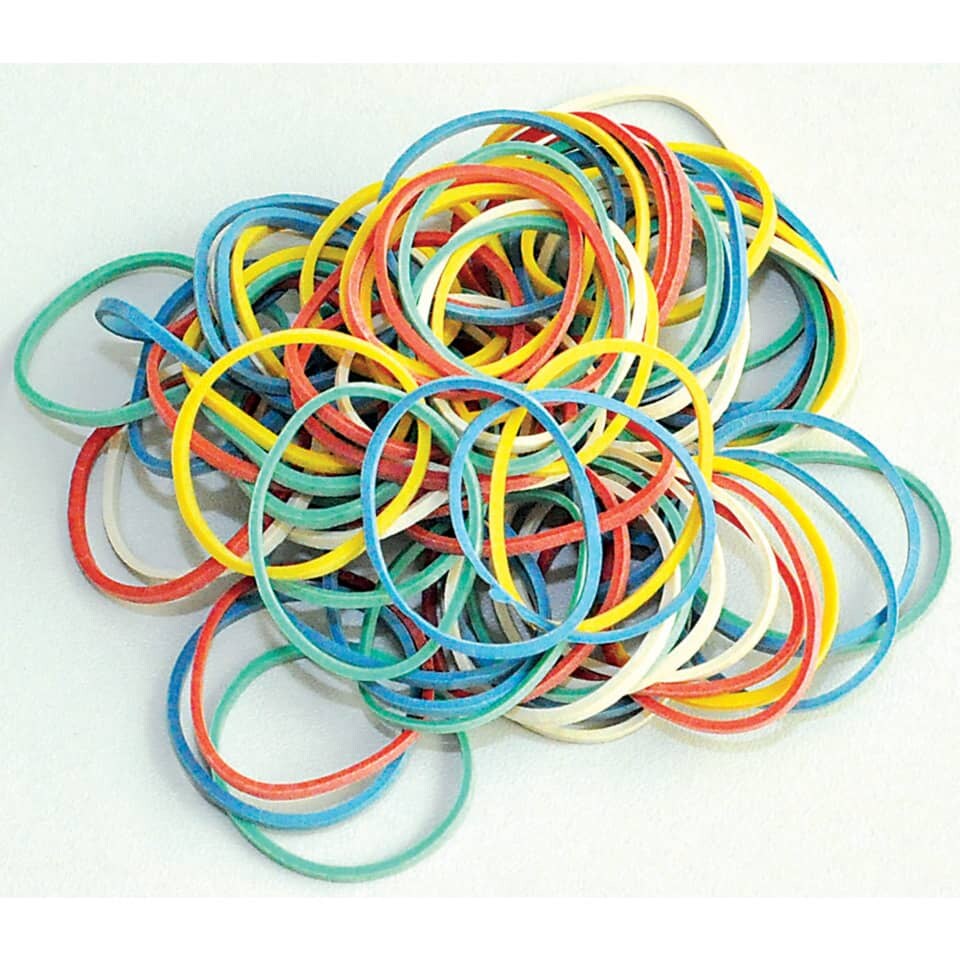 Gummiringe, 25mm, 250g, sortiert Q-CONNECT KF16060