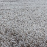 thumbnail of Teppich Waschbar Shaggy Uni Kuschelig Strapazierfähig Schlafzimmer Esszimmer Beige 280x370 cm OEKO-TEX Gekettelt – SALZACH von Kadima Design