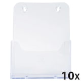 thumbnail of Exacompta 75058D 10x folderhouder tafelmodel met 1 vak voor formaat A5, transparant