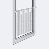 thumbnail of Kit tringle à rideaux Sans-Perçage Extensible 30-45cm Blanc - Boulet