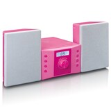 thumbnail of Lenco MC-013PK - Stereoanlage mit FM-Radio und CD-Player - Pink