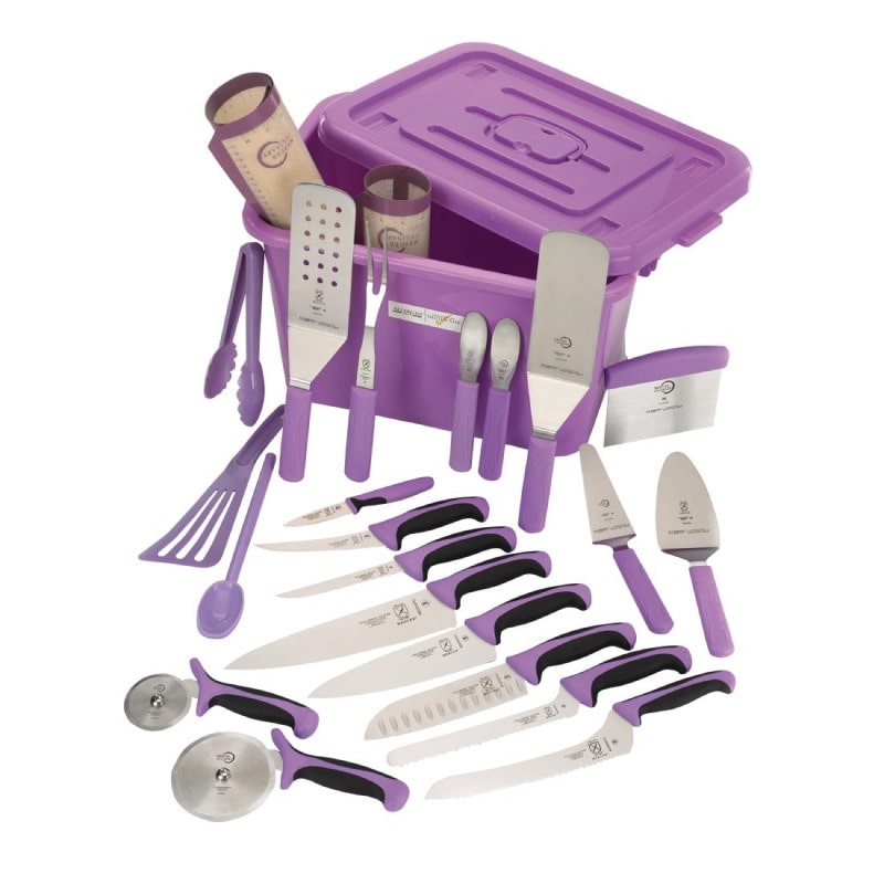 Kit anti allergènes violet - 305 x 508 x 305 mm - MERCER CULINARY