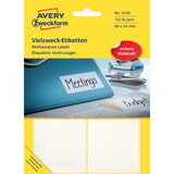thumbnail of AVERY Zweckform Vielzweck-Etiketten, 80 x 54 mm, weiß, FP