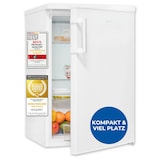 thumbnail of Exquisit Kühlschrank ohne Gefrierfach, 133 l, Energieklasse C, 3 Glasablagen, LED-Beleuchtung, wechselbarer Türanschlag, KS516-V-H-010C weiss