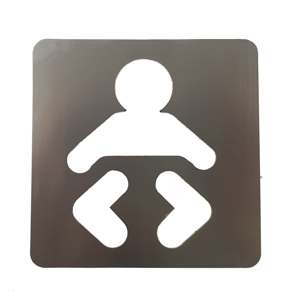 Pictograma marca jami. Pictograma jami aseo cambiador de pañales. inox.