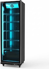 thumbnail of Romux® Glastürkühlschrank MD 450 Liter 1 Tür Schwarz mit Belüftet | Professioneller Getränkekühlschrank mit Glastür & LED