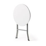 thumbnail of KG KITGARDEN - Mesa Plegable Portátil Multifuncional, Ø60x74cm, Blanco