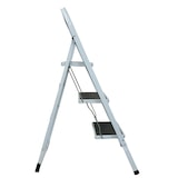 thumbnail of aro Escadote dobrável, 3 degraus, aço / plástico, 44,5 x 69 x 102,5 cm, branco