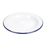 thumbnail of Pratos Rasos 'Enamelware'  Ø 24,3X2,8 Cm Branco Ferro Esmaltado (6 Unidades)