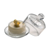 thumbnail of APS Butterservierer 15925, Glas, Ø 9 cm, H: 9 cm, 0,07 Liter
