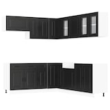 thumbnail of vidaXL 11-tlg. Küchenschrank-Set Kalmar Schwarz Holzwerkstoff