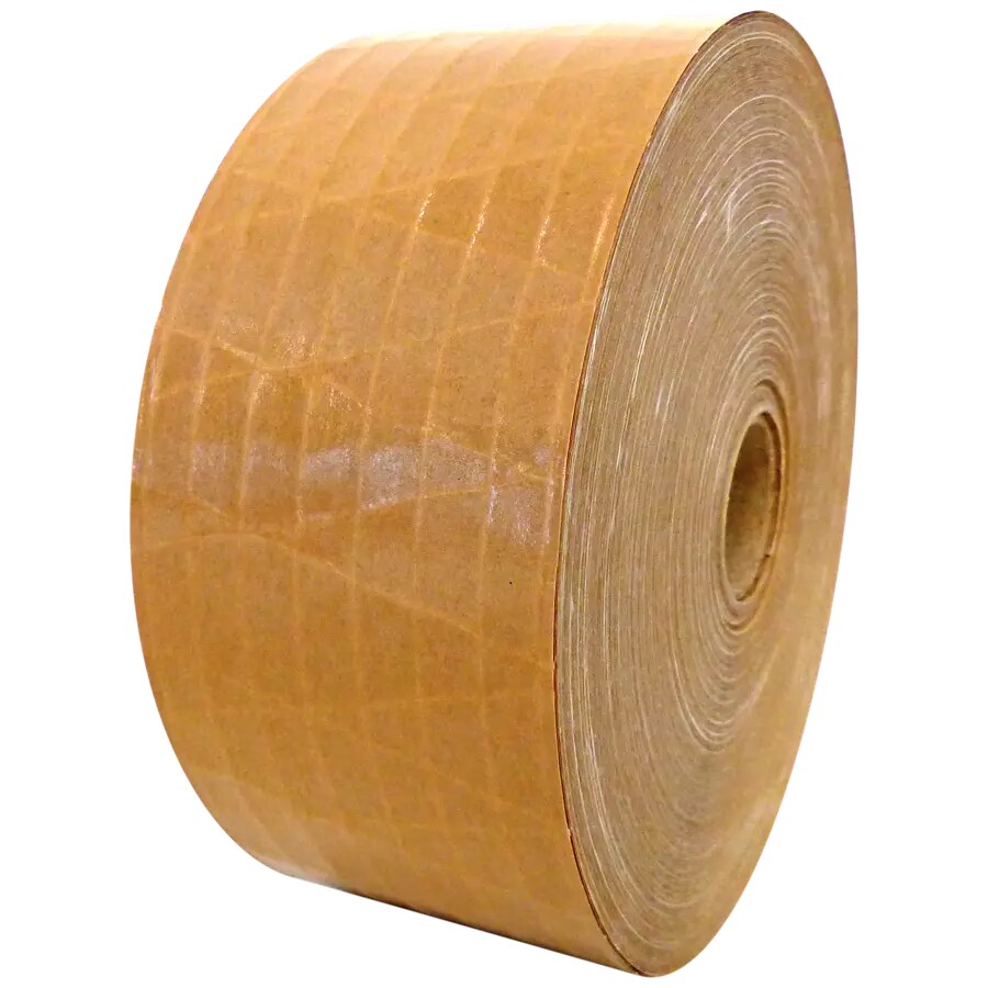 Ruban adhésif kraft gommé armé – carton de 12 rouleaux 70 mm x 150 m havane