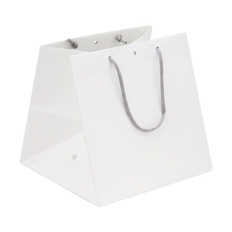 Boutique-Tasche Grand Cube Lupuna Kordelgriffe Papier  26 + 26 x 26 cm je 120 - Gimex