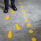 thumbnail of Durable Bodenmarkierung FUSS gb 1Paar 90x240x0,7mm