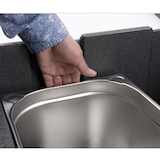 thumbnail of Thermo Future Box, GN 1/1 Premium PLUS, Isolierbox schwarz mit Deckel, wasserdichte Oberfläche, 270 mm tief, 49 Liter