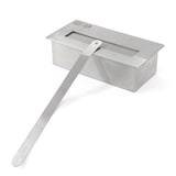 thumbnail of Camino a bioetanolo biocamino da terra JEFFERSON Bianco L 89,5 x H90,5 x P28