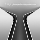 thumbnail of Tapis De Souris Antidérapant Double Face En Alliage D'Aluminium Facile À Nettoyer Argent YONIS