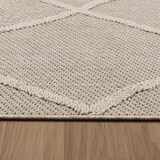 thumbnail of Teppich Outdoor Boho Wetterfest Waschbar Strapazierfähig Balkon Terrasse Küche OEKO-TEX Beige 80x150 cm – CORTINA von Kadima Design