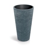thumbnail of WellHome - Blumentopf aus Rotationsgeformtes Polyethylen 56L Ø60X100cm in farbe Granit - Tubra Round SLIM