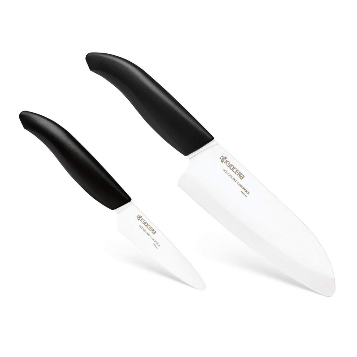 KYOCERA coffret de 2 couteaux de cuisine FK-2PC-WH-BK