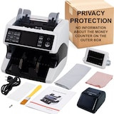 thumbnail of Jubula MV-500 Macchina conta banconote + Stampante Termica Jubula MPR-1  | EUR USD GBP | Macchina conta soldi | Contabanconote | Contasoldi