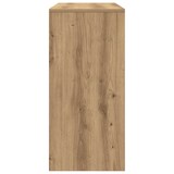 thumbnail of Scrivania artigianale in rovere 102,5x35x75 cm in derivati \u200b\u200bdel legno modello Milano Prestige