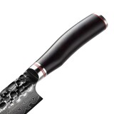 thumbnail of Wakoli EBO Damast Fleischmesser Kiritsuke 20cm Klinge schwarzer Eichenholzgriff