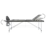 thumbnail of Helloshop26 - Massageliege mit 3 Zonen Aluminiumrahmen Massagebank Kopfstütze verstellbare Armlehne klappbare Massageliege tragbar 02_0001798