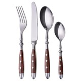 thumbnail of Tafelbesteck 24-tlg. geschmiedet BRAUN, Serie Nürnberg