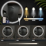 thumbnail of Miroir de salle de bain Laconia avec Bluetooth Ø 80