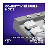 thumbnail of Clavier Gamer - Sans Fil - Logitech G - G515 Tkl Lightspeed - Mécanique Tactile - Rgb - Azerty - Blanc