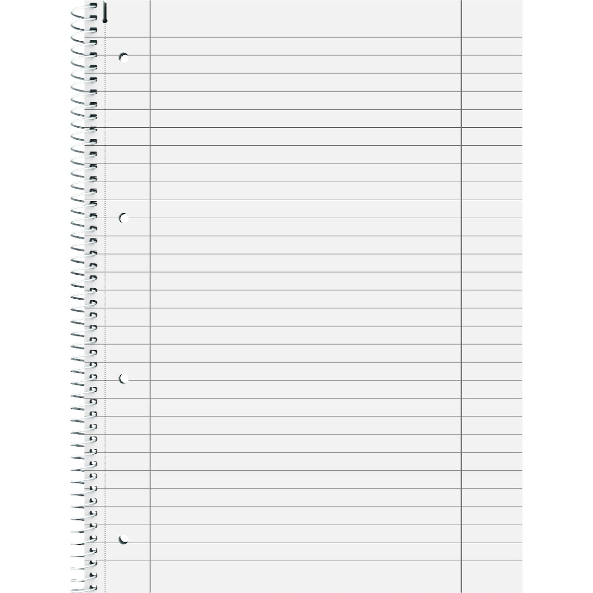 Brunnen Collegeblock Premium, DIN A4, 80 Blatt, liniert, 27