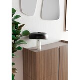 thumbnail of Zapatero HERDASA modelo 516 de la colección NEW YORK, con puertas en nogal y detalle arena.