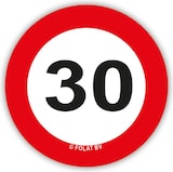 thumbnail of Verkehrsschild Partyset 30. Geburtstag Party Deko Set rot weiss Dekoration Geburtstagsdeko Zahl Frau Mann Jubiläum