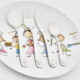thumbnail of 12 Stalgast Edelstahl Kinder-Löffel aus der Besteckserie Kids