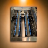 thumbnail of Barbacoa doble parrilla elevable en acero inoxidable Maiser