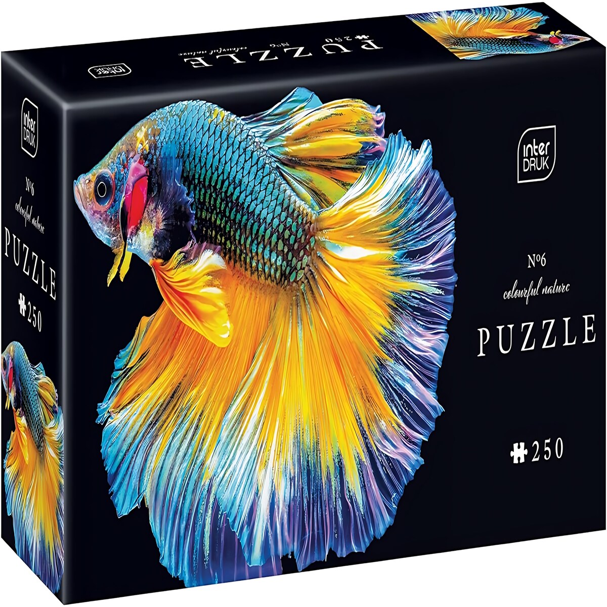 Interdruk Puzzle 250 Teile Bunte Natur 6 Fische