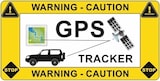 thumbnail of CombiCraft GPS-Tracker Autoaufkleber, 59 x 30 mm - 4er Set
