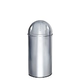 thumbnail of Abfallsammler / Mülleimer PUSH 35L chrom hjh OFFICE